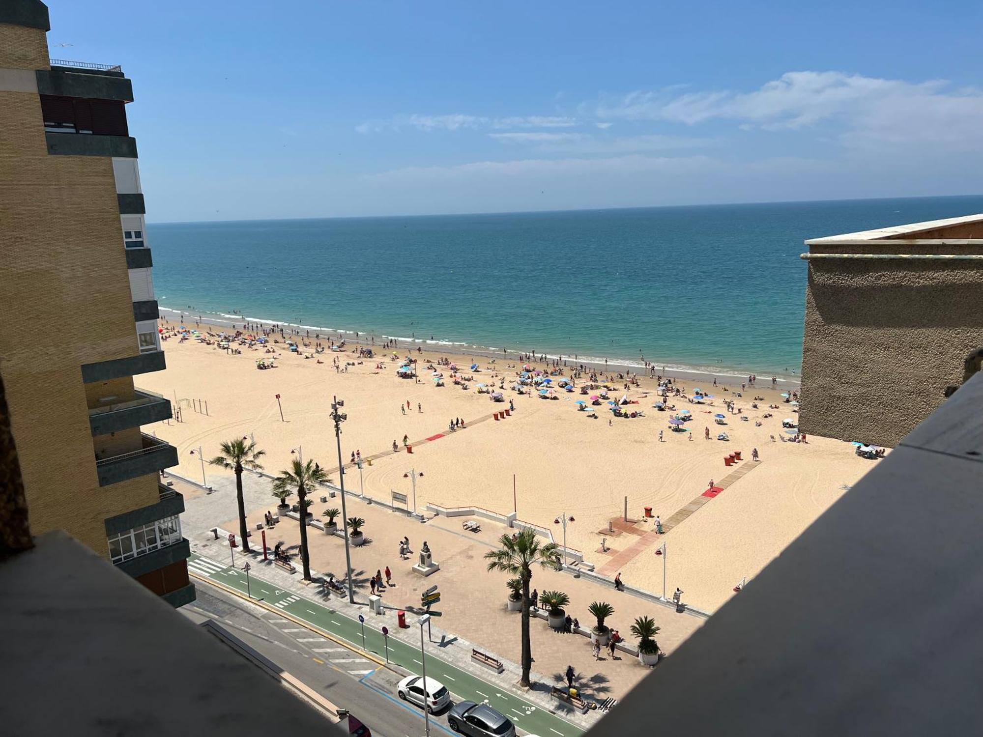 Atico Primera Linea De Playa. Cádis Exterior foto